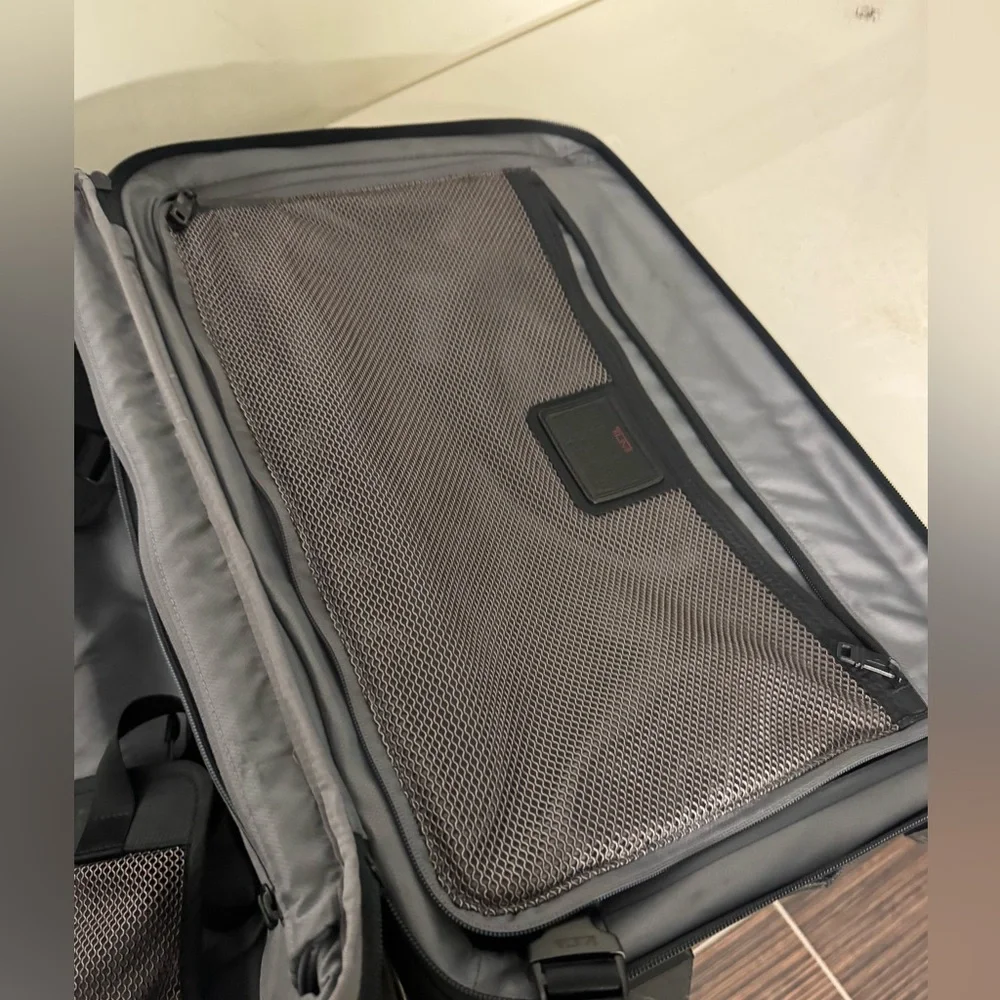 TUMI Black Rolling Carry-On Suitcase